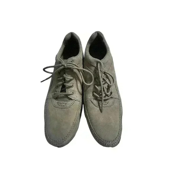 Rockport Prowalker MWT14 Men's Leather Causal Shoes Cream Leather Upper SZ 13M - Picture 1 of 3